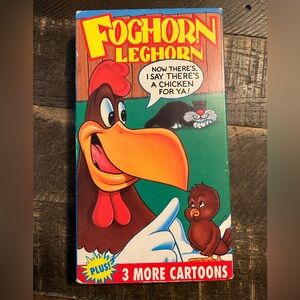 Foghorn Leghorn: Classic Cartoon VHS — Green & Red Cover